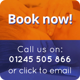 Call to book your physiotherapy treatment on 01245 505 866 or email us at info@stretchphysio.co.uk